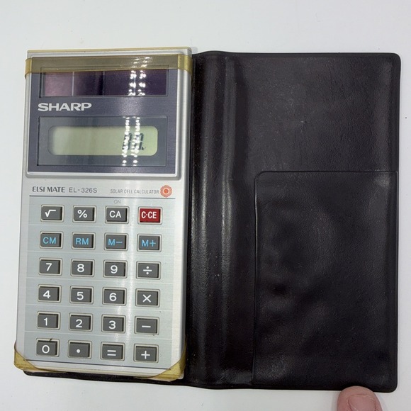 Sharp Other - Sharp EL-326S Calculator with Case